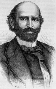 Muotokuva Alexandre Glais-Bizoinista (1800 - 1877). Kaiverrus 1800-luvun lopusta H. Martinin teokseen "Histoire de France". tekijältä Unknown artist