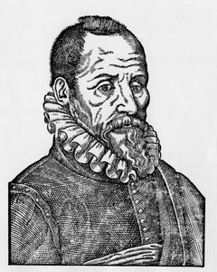 Ranskalaisen kirurgin Ambroise Parén (1509-1590) muotokuva tekijältä Unknown artist