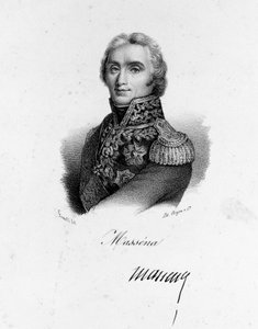 Ranskan marsalkka André Massenan (1756 - 1817) muotokuva. tekijältä Unknown artist