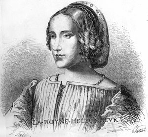Anne de Boleynin muotokuva (Anna tai Ann Bolin ja Anne Bullen tekijältä Unknown artist