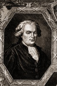 Anthelme Brillatin muotokuva - Savarin. Ranskalainen tuomari ja kirjailija (1755-1826), Physiologie du goût (1826) kirjoittaja, kokoelma pohdintoja pöydän nautinnoista. Jean Anthelme Brillat Savarin (Brillat-Savarin) (1755-1826) Ranskalainen gastroinstituu tekijältä Unknown artist