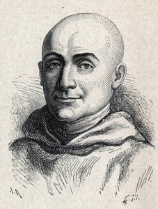 Antoine Christophe Gerlen (1736-1801) muotokuva ranskalaisesta uskonnollisesta. tekijältä Unknown artist