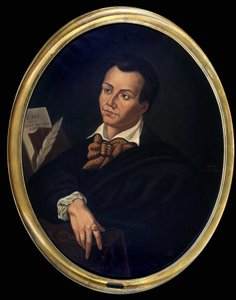 Antonin Caremen (1783 - 1833) kokki muotokuva - Maalaus, al. Escoffierin säätiö tekijältä Unknown artist