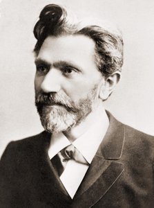 August Bebelin (1840-1913), saksalaisen poliitikon muotokuva tekijältä Unknown artist