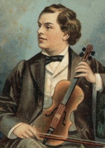 Portrait of August Wilhemj, saksalainen viulisti (1845-1908). tekijältä Unknown artist