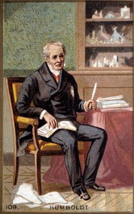 Paroni Alexander Von Humboldtin muotokuva (Aleksanteri Humboldt tekijältä Unknown artist