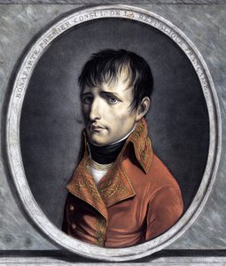 Ranskan tasavallan ensimmäisen konsulin Bonaparten muotokuva. 1801 (vuosi X) tekijältä Unknown artist
