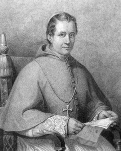 Kardinaali Giovanni Maria Mastai Ferretin (1792-1878), paavi Pius (Pius) IX:n muotokuva vuosina 1846-1878 tekijältä Unknown artist