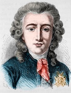 Charles Alexandre de Calonnen, ranskalaisen poliitikon (1734-1802) muotokuva - Henri Martinin "" L