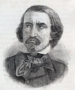 Muotokuva Charles Lagrangesta 1804-1857 - Ranskan republikaanipoliitikko tekijältä Unknown artist