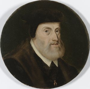Kaarle V:n muotokuva, n. 1550 (öljy paneelille) tekijältä Unknown artist