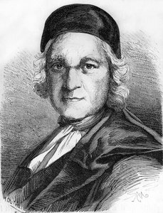 Ranskalaisen kirjailijan Charles de Marguetel de Saint-Denis de Saint-Evremondin (1613-1703) muotokuva. tekijältä Unknown artist