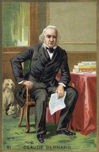 Ranskalaisen fysiologin Claude Bernardin (1813-1878) muotokuva. tekijältä Unknown artist