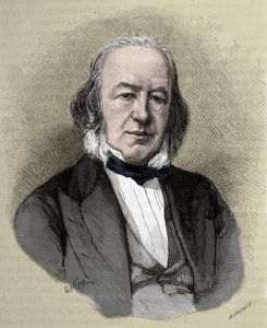 Ranskalaisen fysiologin Claude Bernardin (1813 - 1878) muotokuva. tekijältä Unknown artist