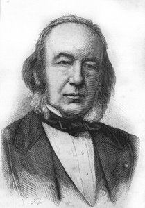 Ranskalaisen fysiologin Claude Bernardin (1813 - 1878) muotokuva - Henri Martinin "" L