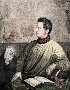Clemens Brentanon (1778-1842), saksalaisen kirjailijan ja runoilijan muotokuva - Clemens Maria Brentanon muotokuva tekijältä Unknown artist