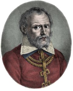 Cypriano de Roryn tai Cipriano de Roryn (1515-1565) muotokuva flaamilainen säveltäjä. tekijältä Unknown artist