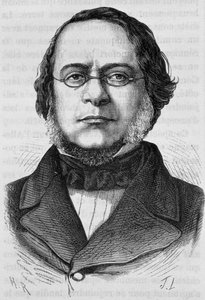 Muotokuva Daniele Maninista (1804 - 1857). Kaiverrus 1800-luvun lopusta H. Martinin teokseen "Histoire de France". tekijältä Unknown artist