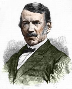 Muotokuva David Livingstonesta (1813 - 1873). tekijältä Unknown artist