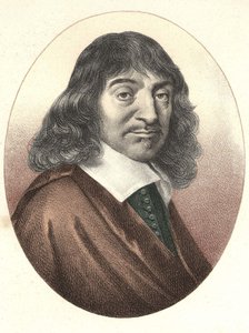Descartesin muotokuva (1596 - 1650). tekijältä Unknown artist