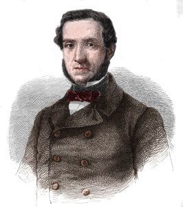 Edouard Drouyn de Lhuysin (1805-1881) muotokuva ranskalaisesta diplomaatista ja poliitikosta tekijältä Unknown artist