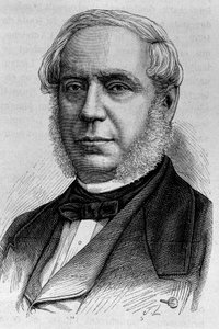 Edouard Drouyn de Lhuysin (1805 - 1881) muotokuva. Kaiverrus 1800-luvun lopusta H. Martinin teokseen "Histoire de France". tekijältä Unknown artist