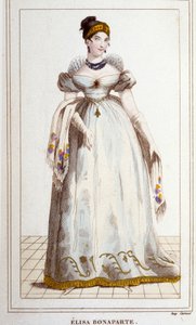 Muotokuva Elisa Bonapartesta (Maria Anna dit Eliza tekijältä Unknown artist