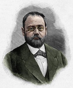 Emile Zolan (1840-1902) muotokuva tekijältä Unknown artist