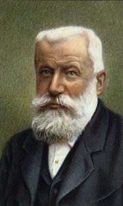 Ranskalaisen keksijän Fernand Forestin muotokuva. tekijältä Unknown Artist