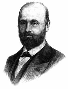 Ranskalaisen säveltäjän Francois Bazinin (1816-1878) muotokuva. tekijältä Unknown artist