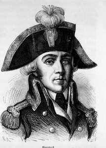 Ranskan vallankumouksellisen Francois Hanriotin (1761-1794) muotokuva tekijältä Unknown artist