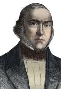 Muotokuva Francois Jean Leon de Malevillestä, joka tunnetaan nimellä Leon de Maleville (1803, -1879), ranskalainen poliitikko. tekijältä Unknown artist
