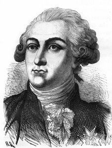 François Claude Amourin, markiisi de Bouillén (1739-1800), ranskalaisen kenraalin muotokuva. tekijältä Unknown artist