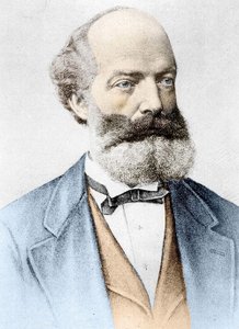 Friedrich August Kekulé von Stradonitzin muotokuva saksalainen kemisti (Darmstadt tekijältä Unknown artist
