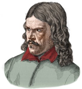 Friedrich Ruckertin muotokuva runoilijasta ja saksalaisesta orientalistikääntäjästä (1788-1866). tekijältä Unknown artist