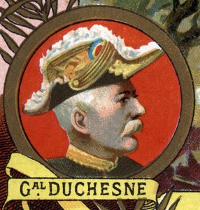 Kenraali Jacques Charles Rene Achille DUCHESNE (1837-1918) muotokuva. tekijältä Unknown artist