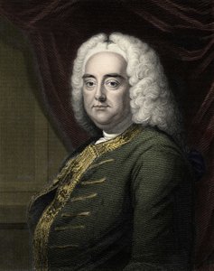 George Frederick Händelin muotokuva (Georg Friedrich Handel tekijältä Unknown artist