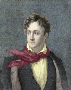 George Gordon Noelin muotokuva, 6. Baron Byron, Lord Byron (1788-1824) tekijältä Unknown artist