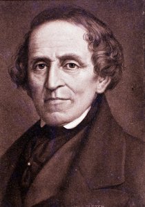 Giacomo Meyerbeerin muotokuva (kaiverrus) tekijältä Unknown artist