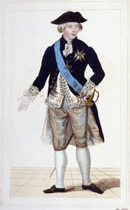 Gilbert Mottierin muotokuva, markiisi de La Fayette (1757-1834). tekijältä Unknown artist