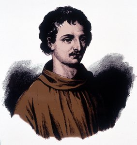 Giordano Brunon (1548-1600) muotokuva tekijältä Unknown artist