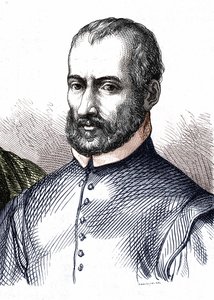 Muotokuva Giovanni Pierluigi da Palestrinasta (1525 - 1594), italialainen säveltäjä tekijältä Unknown artist
