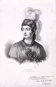 Giuditta Pastan (1797-1865) muotokuva. tekijältä Unknown artist