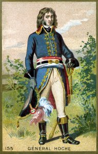 Kenraali Hochen (1768 - 1797) muotokuva. 1800-luvun lopun kromolitografia. tekijältä Unknown artist