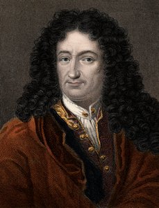 Gottfried Wilhelm Leibnizin (1646-1716) muotokuva saksalainen filosofi ja matemaatikko - Wilhelm Leibniz (1646-1716) saksalainen filosofi ja matemaatikko tekijältä Unknown artist