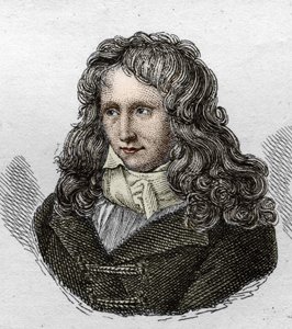 Muotokuva Henri Bernardin de Saint Pierrestä (Saint-Pierre tai St-Pierre), ranskalainen kirjailija (1737-1814). Kaiverrus vuodelta 1835. tekijältä Unknown artist