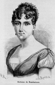 Muotokuva Hortense Eugenie Cecile de Beauharnais