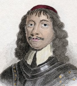 James Grahamin (1612-1650) muotokuva, 5. jaarl ja Montrosen ensimmäinen markiisi, skotlantilainen aatelinen ja sotilas. tekijältä Unknown artist