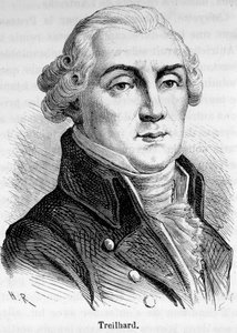 Jean Baptiste Treilhardin (1742-1810), ranskalaisen poliitikon muotokuva. tekijältä Unknown artist