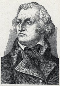 Jean Francois (Jean-Francois) Berruyerin (1737-1804) muotokuva Ranskan vallankumouksen ranskalaisesta kenraalista. tekijältä Unknown artist